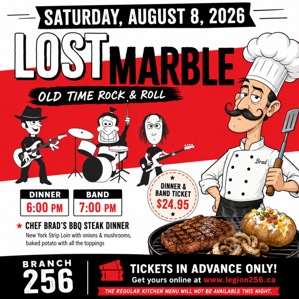 Steak Night Aug.8 with Lost Marble